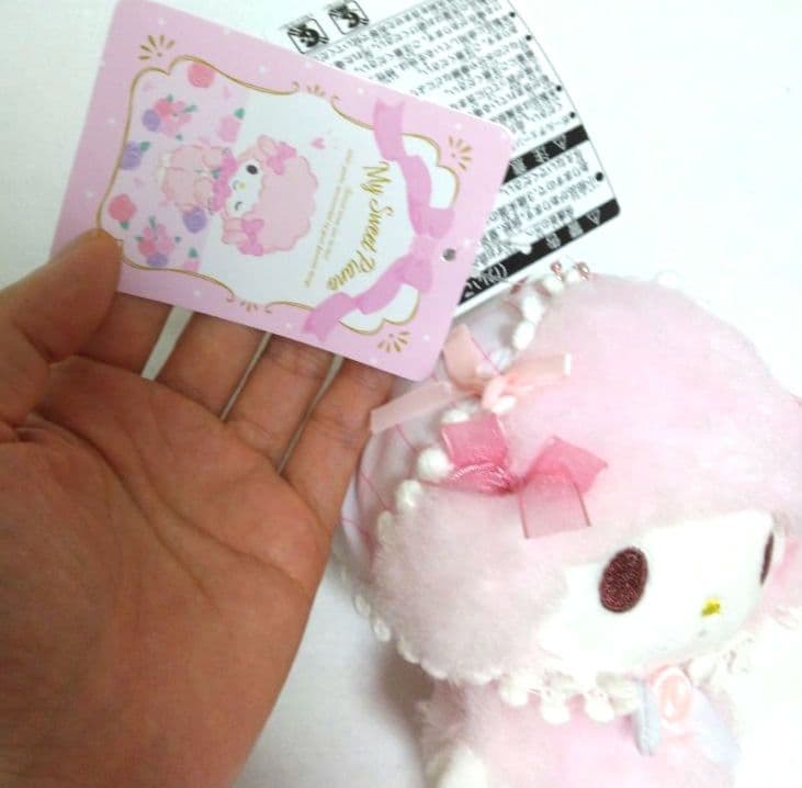新品 サンリオ マイスウィートピアノ ぬいぐるみ マスコットホルダー