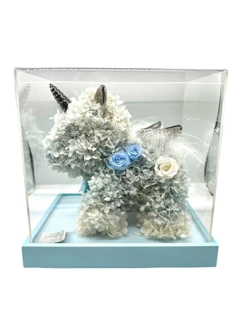 希少 ラセドゥ LaSeydoux ブルー ユニコーン ブランデー空ボトル