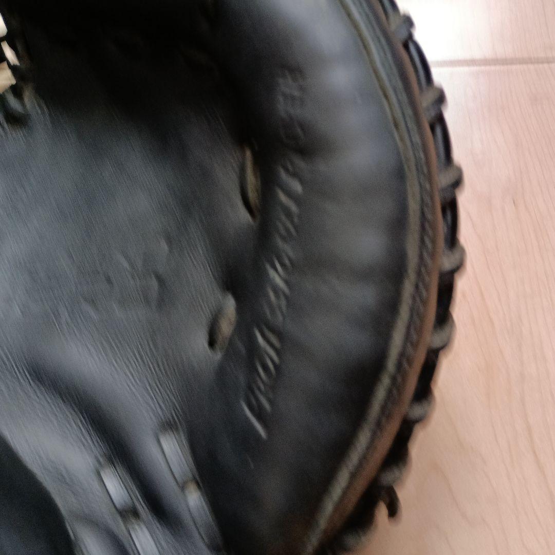 ZETT ゼット型抜群 即戦力 軟式 少年 キャッチャーミット　黒