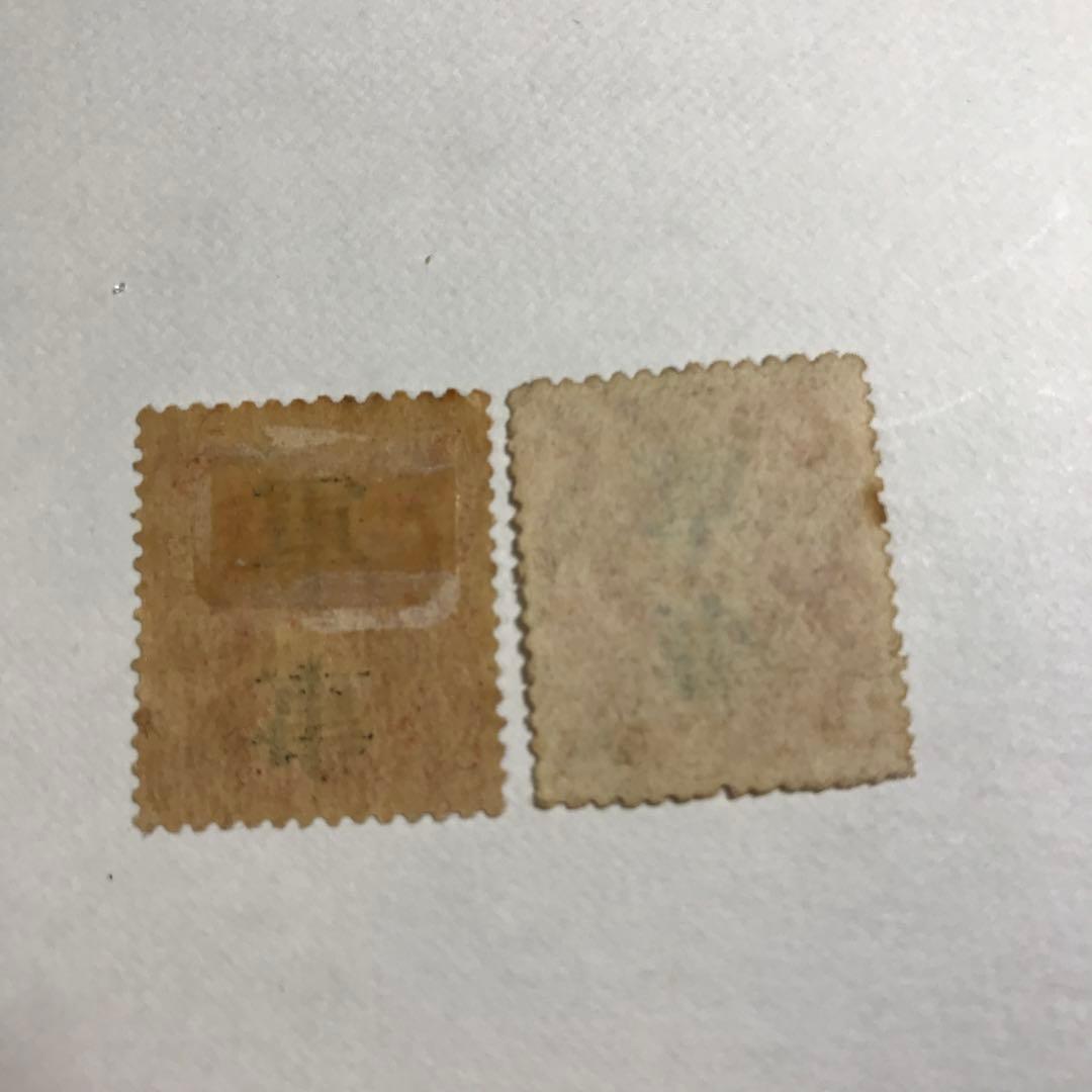 12540 大正毛紙軍事切手 3SN 2枚セット