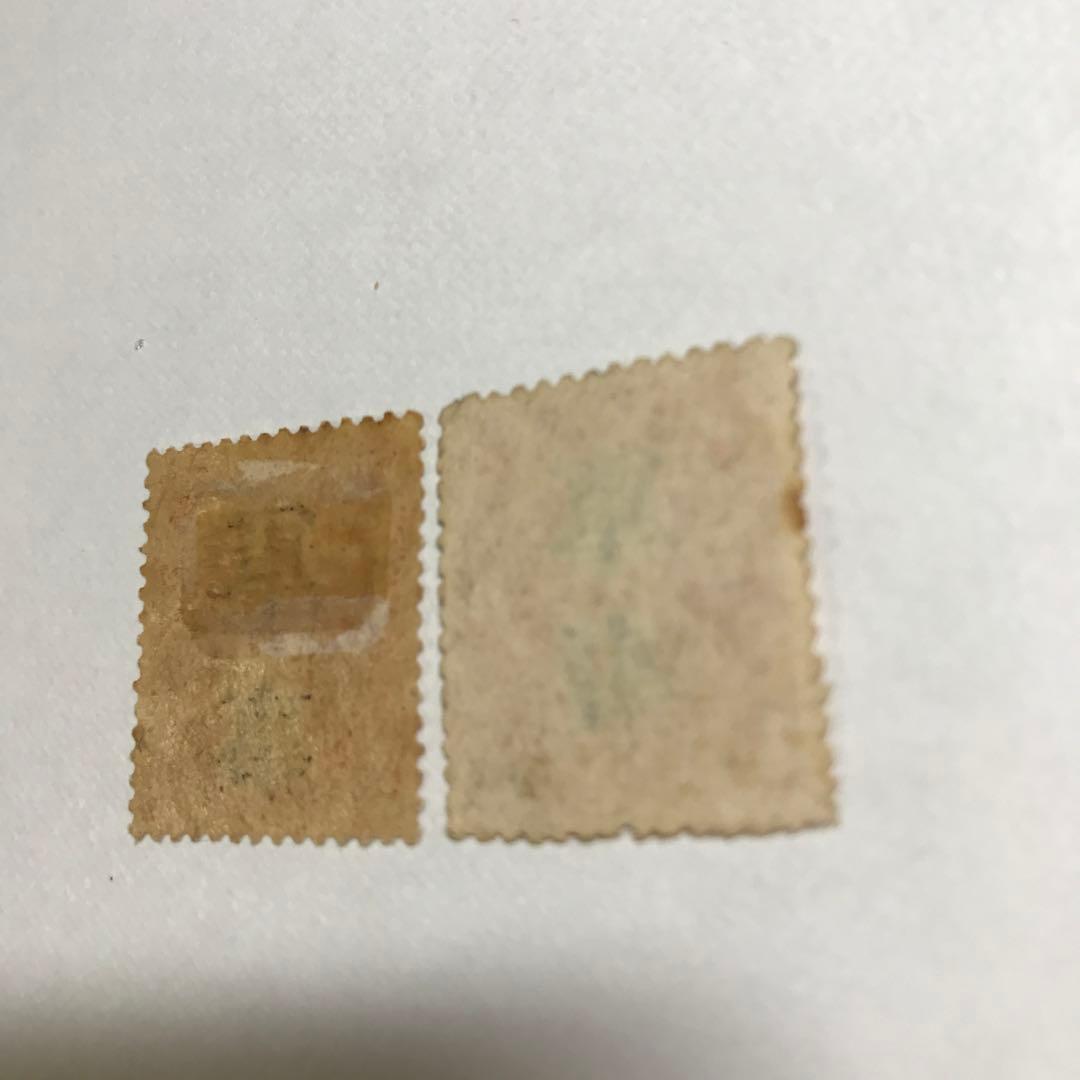 12540 大正毛紙軍事切手 3SN 2枚セット