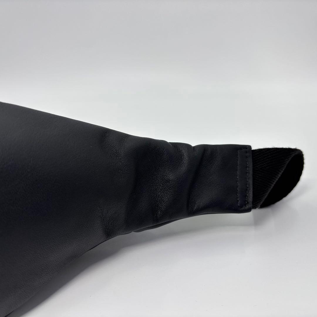 ✨美品✨ アニエスベー PETER レザー ウエストポーチ ブラック