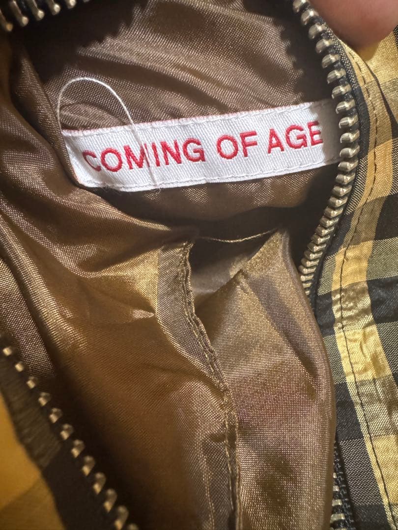 早い者勝ち！COMING OF AGE チェックショルダー