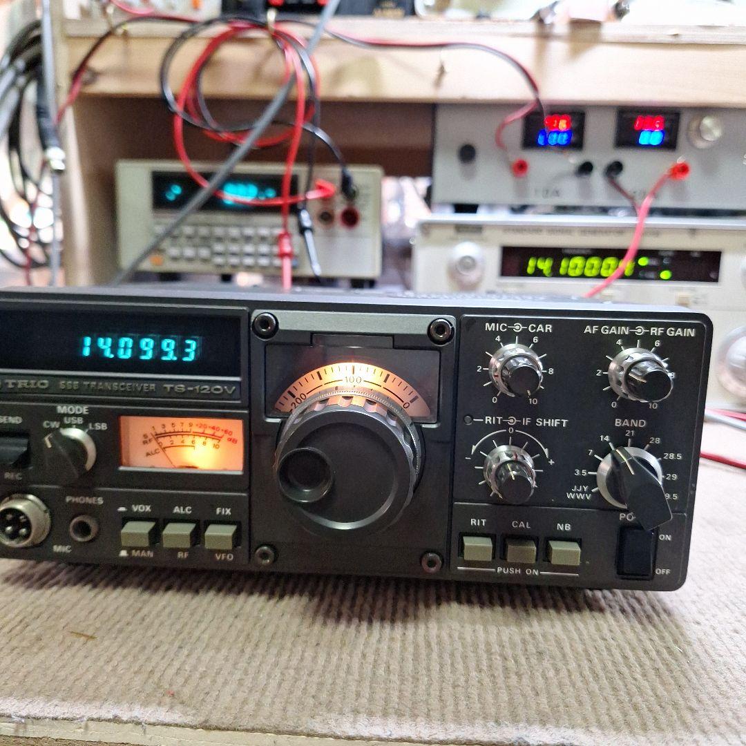 TOMO様予約品トリオTS-120V の修理品、DC コード、取説(コピー)