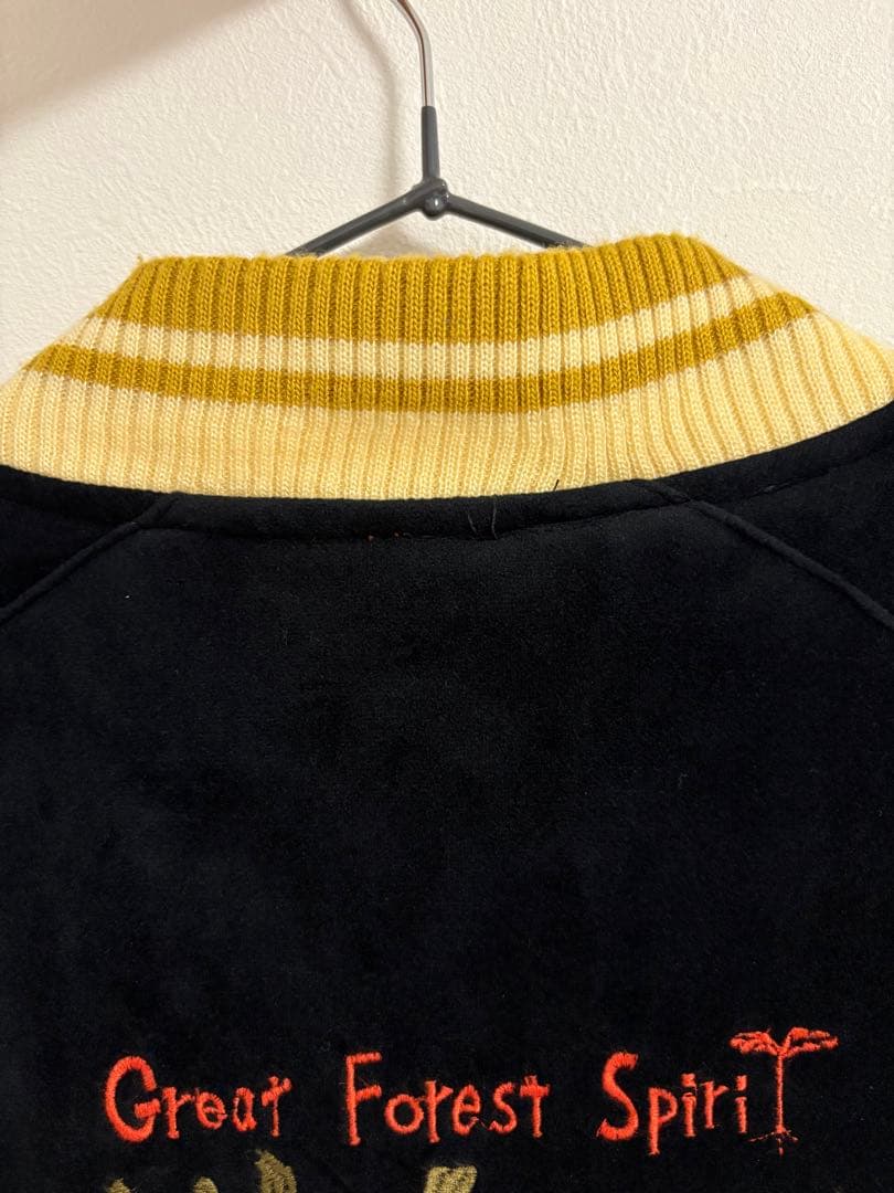 【スタジオジブリ】 もののけ姫 スカジャン Mサイズ リバーシブル