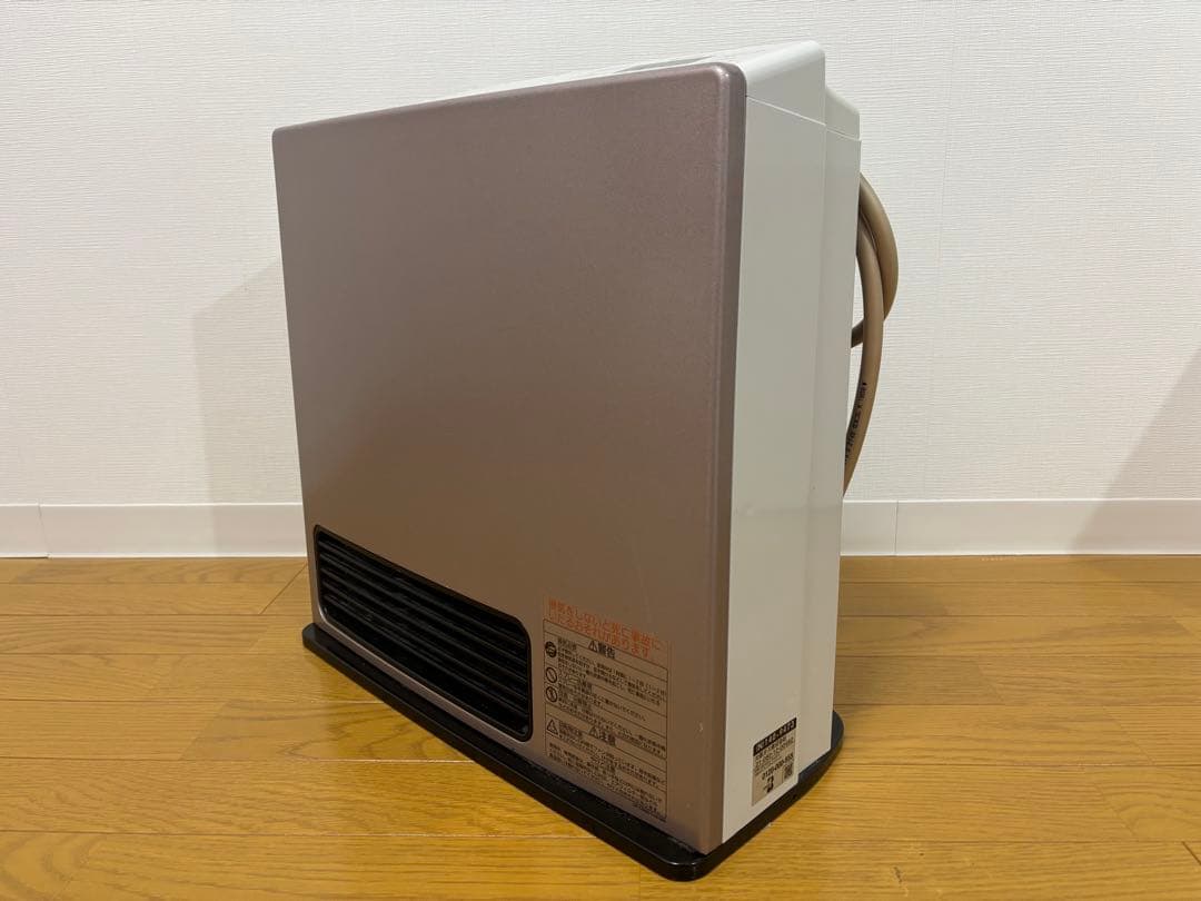 美品 リンナイ ガスファンヒーター RC-U4001E 都市ガス ガスコード付き