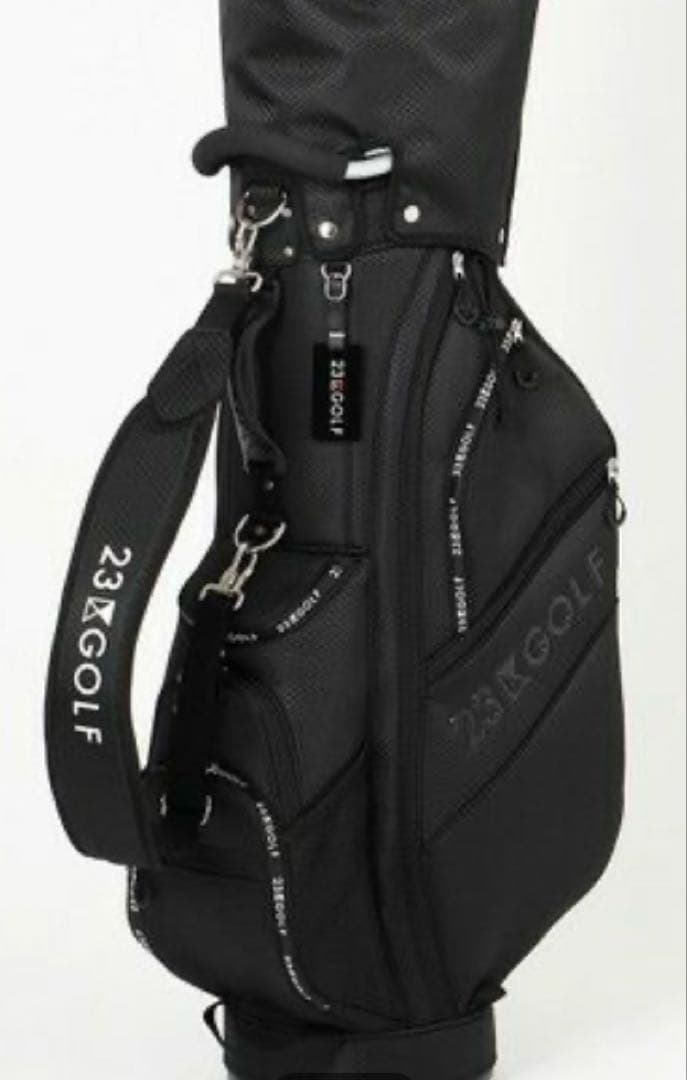 23GOLF ブラック キャディバッグ