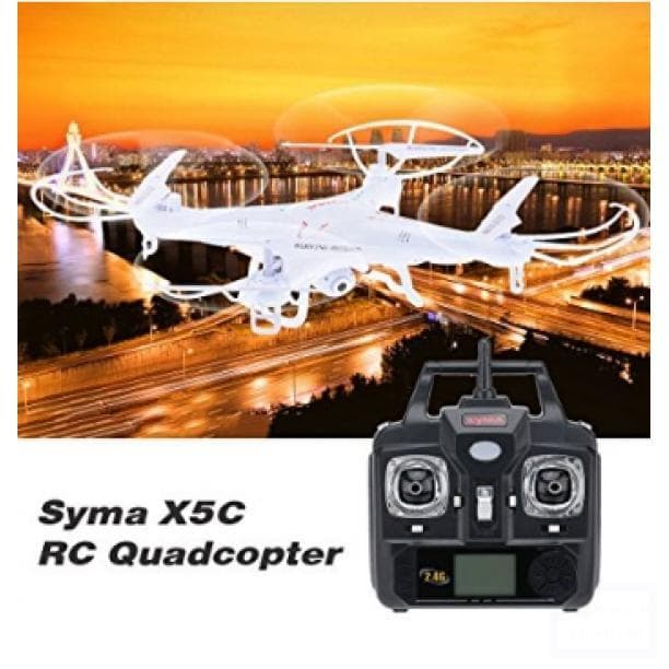 ドローンカメラ付 クアッドコプターマルチコプター4CH( ホワイト)