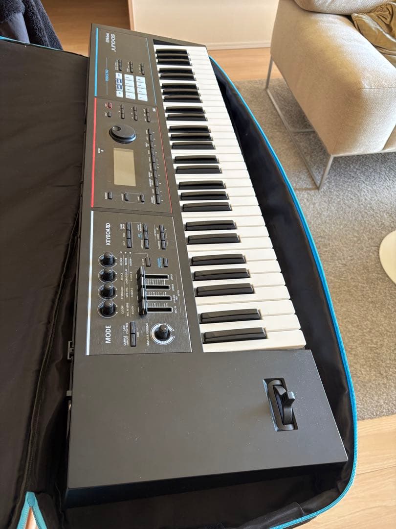 Roland Juno-ds 61 純正ソフトケース付き 東京の方の引き取り歓迎