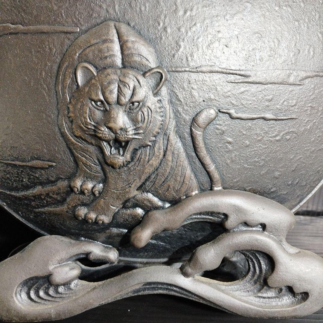 銅花器 花生 生け花 銅器 花器 龍 虎 華道レトロ アンティーク 花入