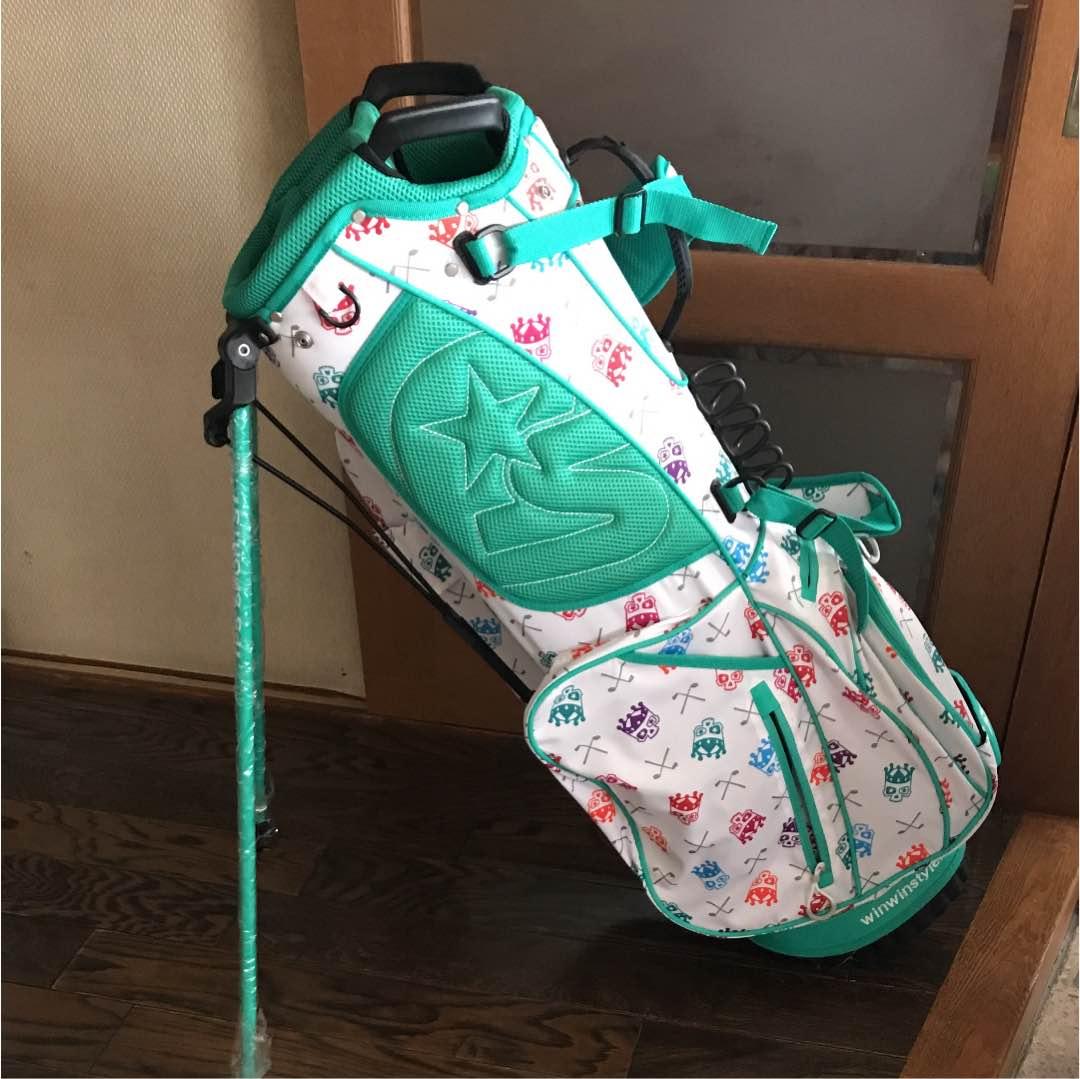 HAPPY SKULL スタンドキャディバッグ