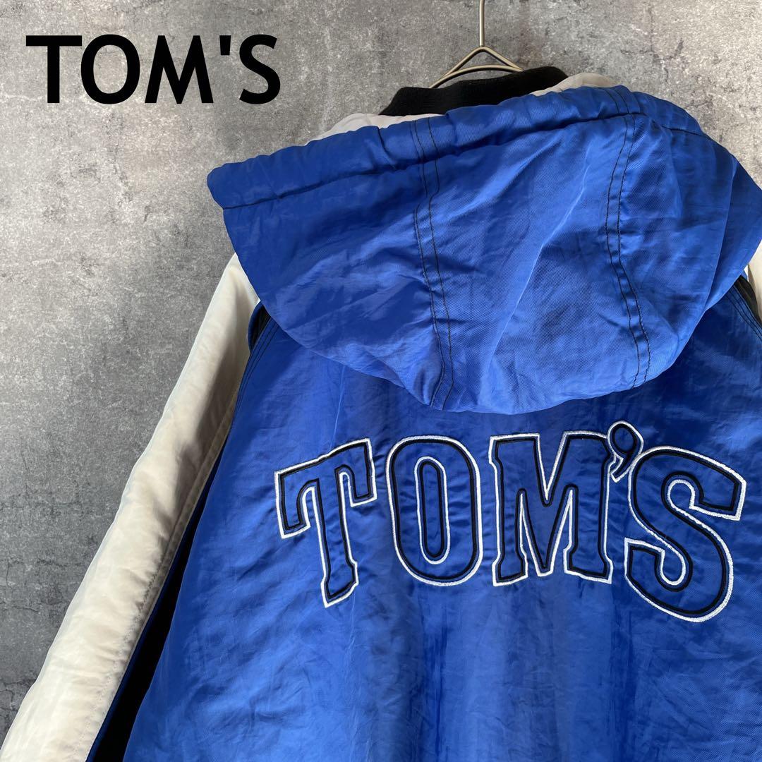 TOM'S TOYOTA ナイロンジャケット　XL相当　刺繍　レーシングab