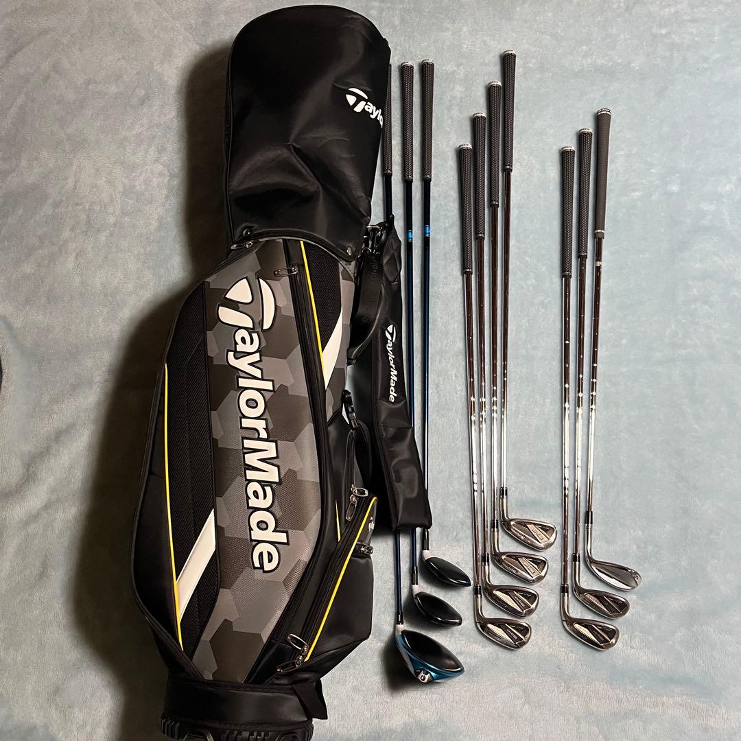 テーラーメイド SIM2MAXゴルフクラブセット ※パターなし キャディバッグ付