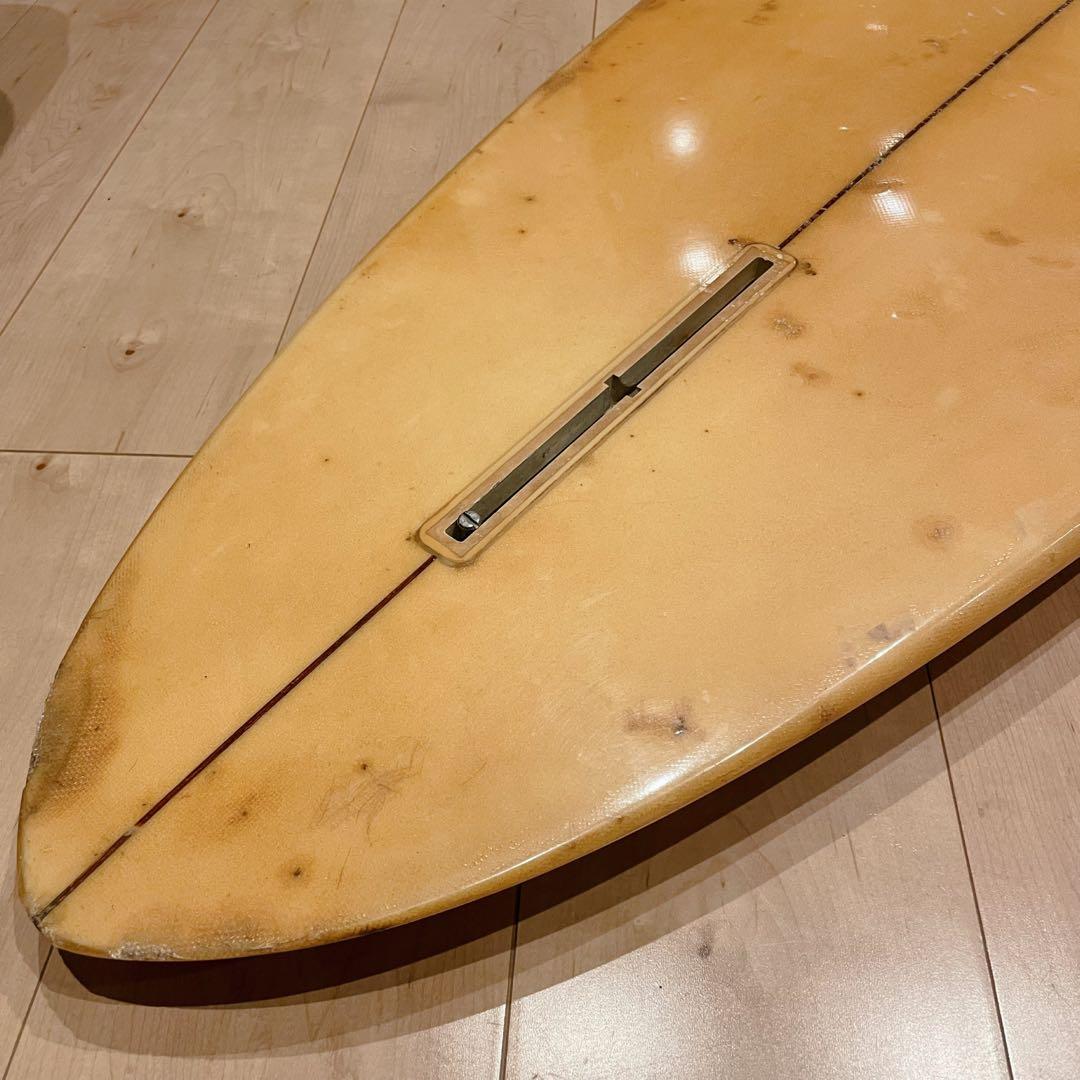 レア✨レトロ　シングル サーフボード シングルフィン　初心者