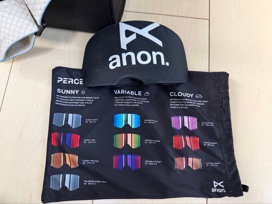 【25/26未使用】anon. M6 OATゴーグル ローブリッジ　バートン