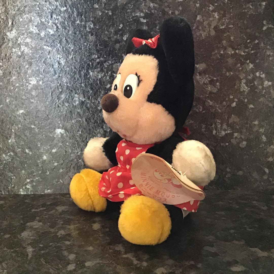 昭和　レトロ　ミッキーマウス　ミニーマウス　ぬいぐるみ