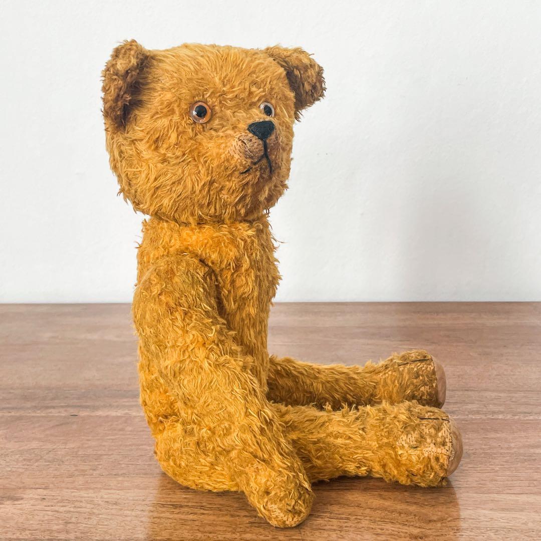 【ドイツ くまのぬいぐるみ①】アンティーク テディベア