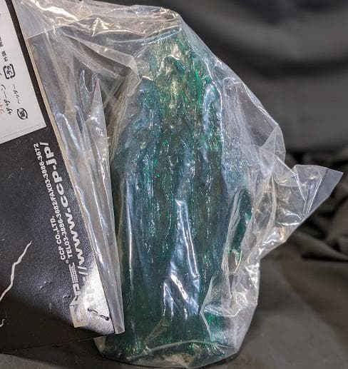 ザザーン・ラメ入りグリーンクリア（CCP）フィギュア王限定ソフビ未開封