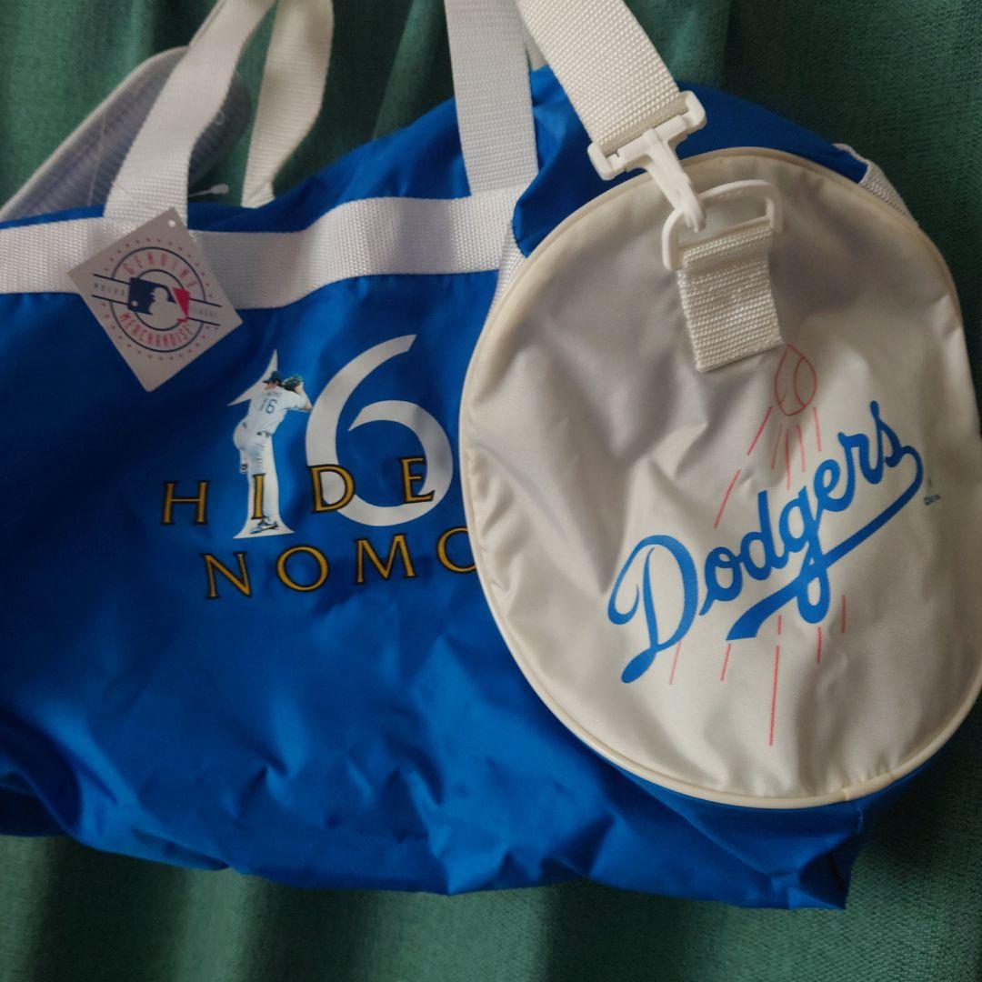 ビンテージ90’sデッドストック野茂英雄Dodgersドジャースボストンバッグ