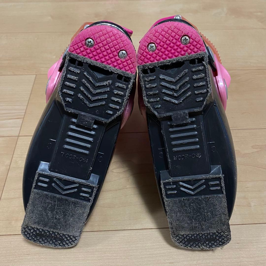 カザマ　キッズスキーセット　板107㎝　ストック 90㎝　ブーツ 19㎝　20㎝