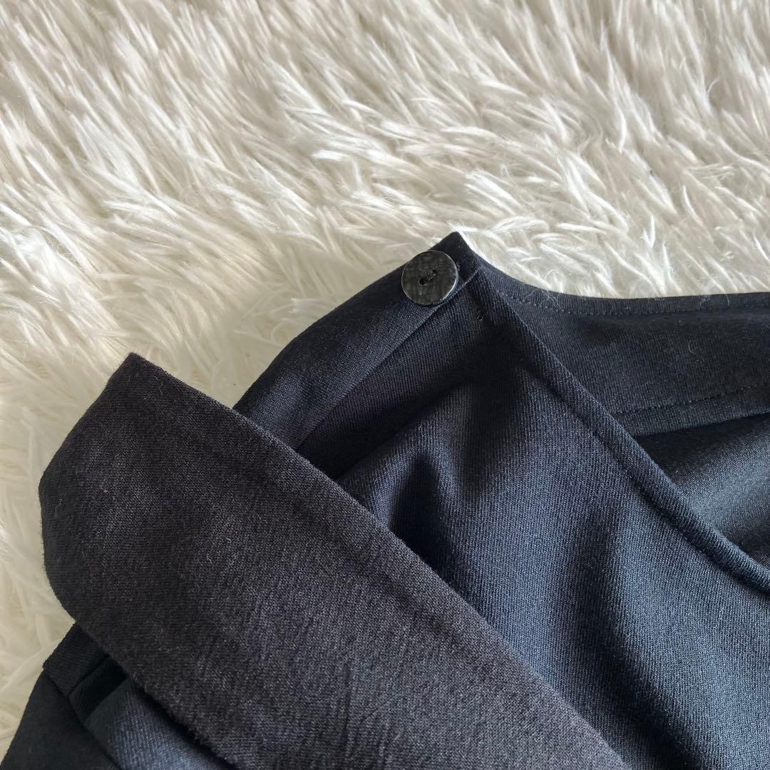 センソユニコ 慈雨 レイヤード 重ね着風 変形 ワンピース