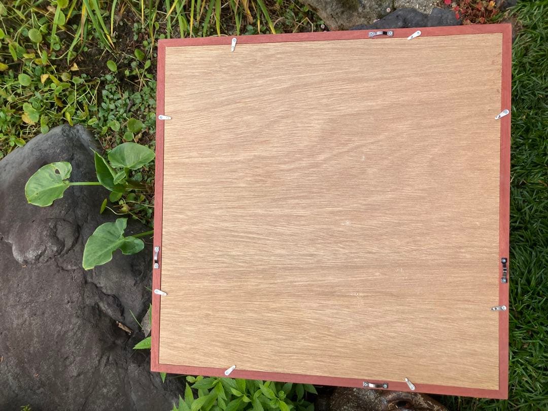 アフガニスタン　手仕事　民藝　装飾的な刺繍　ビーズ　アートフレーム