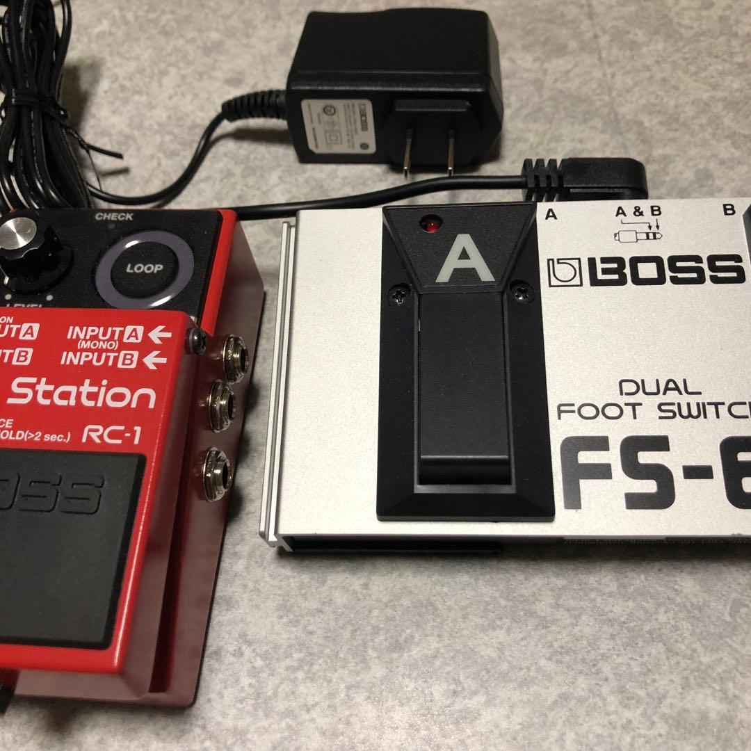 BOSS RC-1 Loop Station とFS-6フットスイッチなど4点