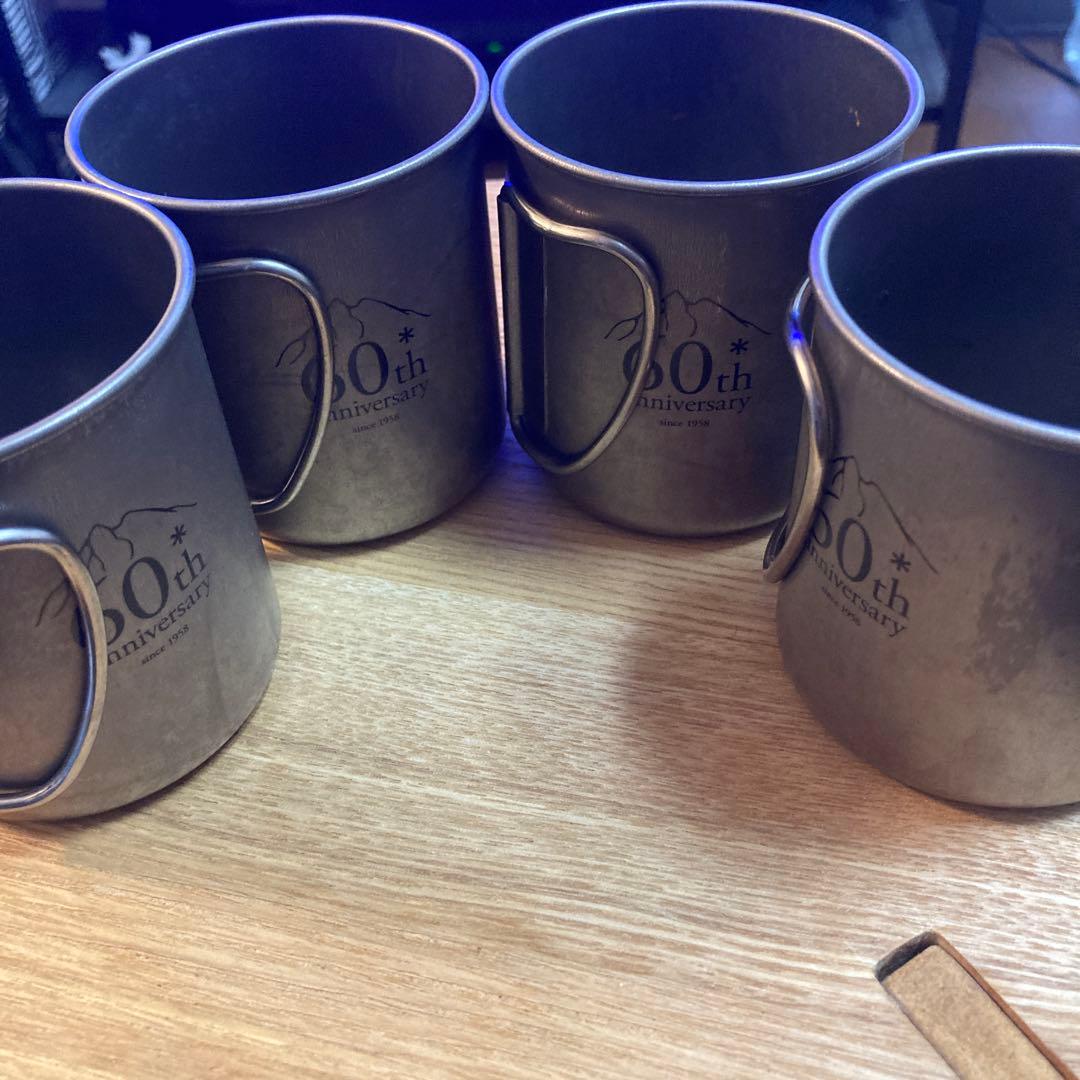 スノーピーク　60周年　シングルマグ　4個セット