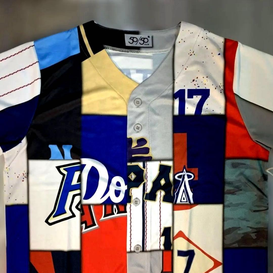 大谷翔平　50/50CLUB　歴代ミックスデザインユニフォーム　超希少