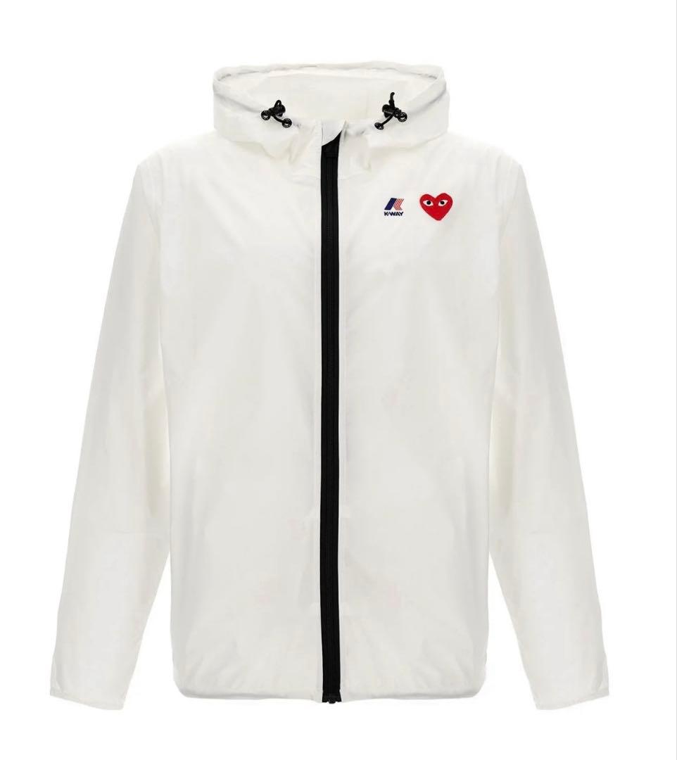 Comme Des Garcons Play K-Way フーデッドジャケット