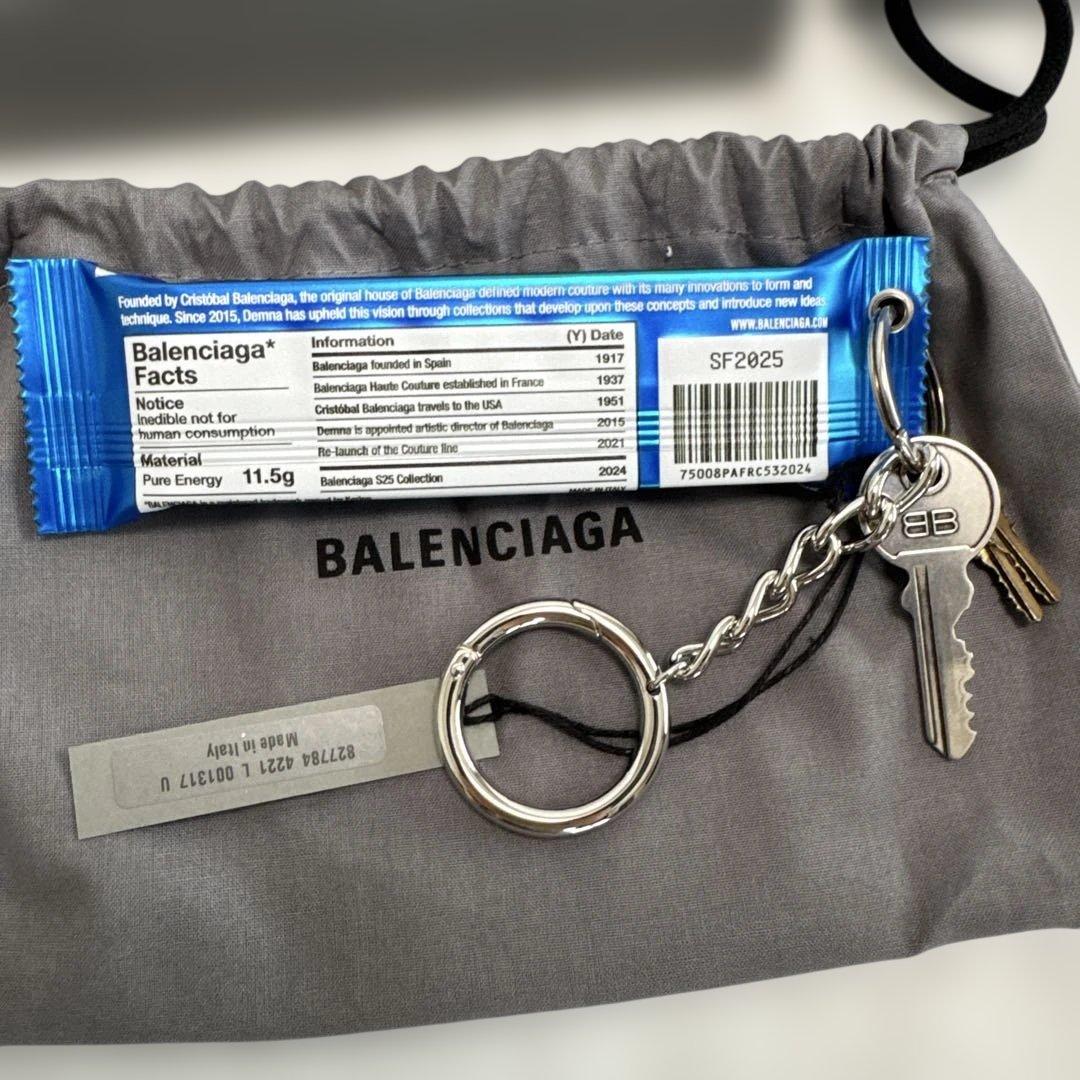 BALENCIAGA キーリング Energy Bar チャーム