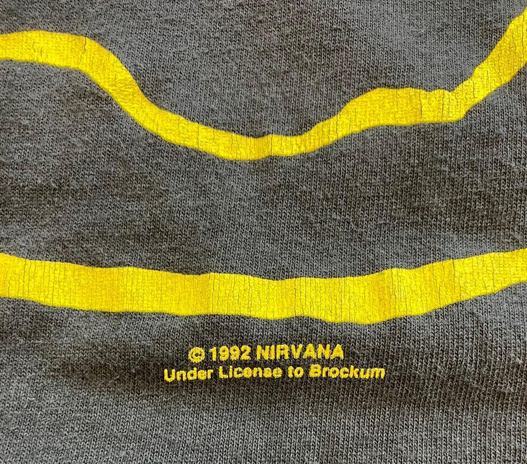 【【新春SALE】当時90s】NIRVANAカートコバーン ニルバーナTシャツ