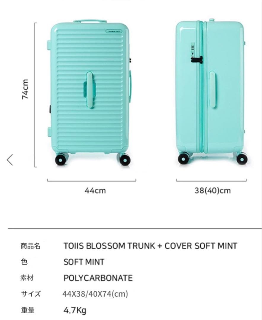 サムソナイト Samsonite TOIIS BLOSSOM TRUNK 美品