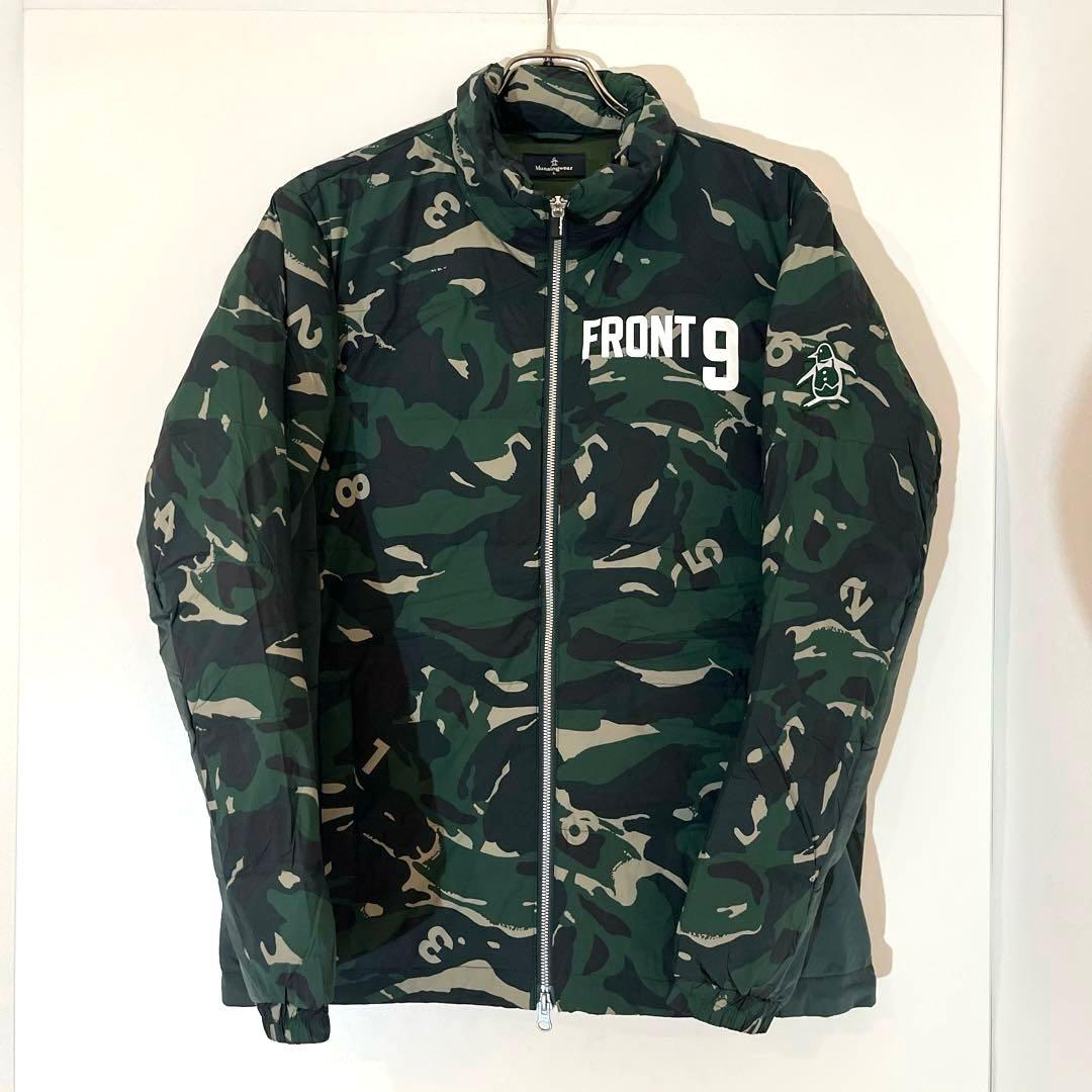 【極美品】Munsingwear FRONT9 迷彩 ダウンジャケット