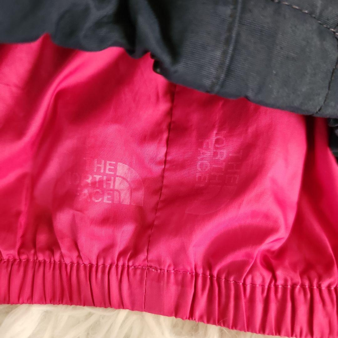 ザ ノースフェイス ジャンプスーツ スノーウエア ネイビー ピンク 130