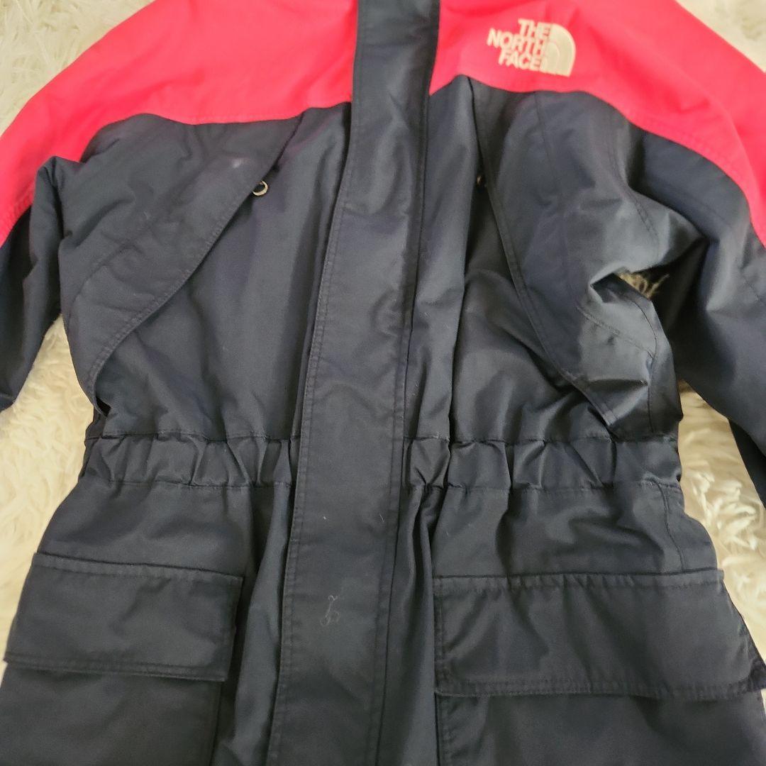 ザ ノースフェイス ジャンプスーツ スノーウエア ネイビー ピンク 130