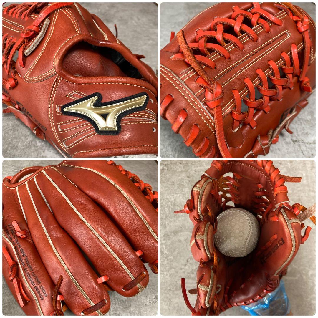 ミズノ グローバルエリート 少年 軟式 左 投手 野球 グローブ 子供用 グラブ