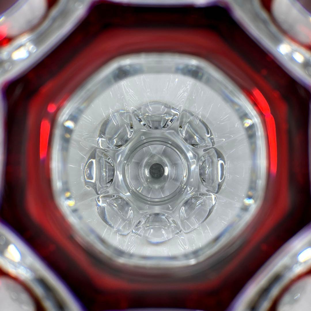 バカラ　バラスター　大花瓶　高さ約31㎝　東Y7-0227☆2Fトエコ