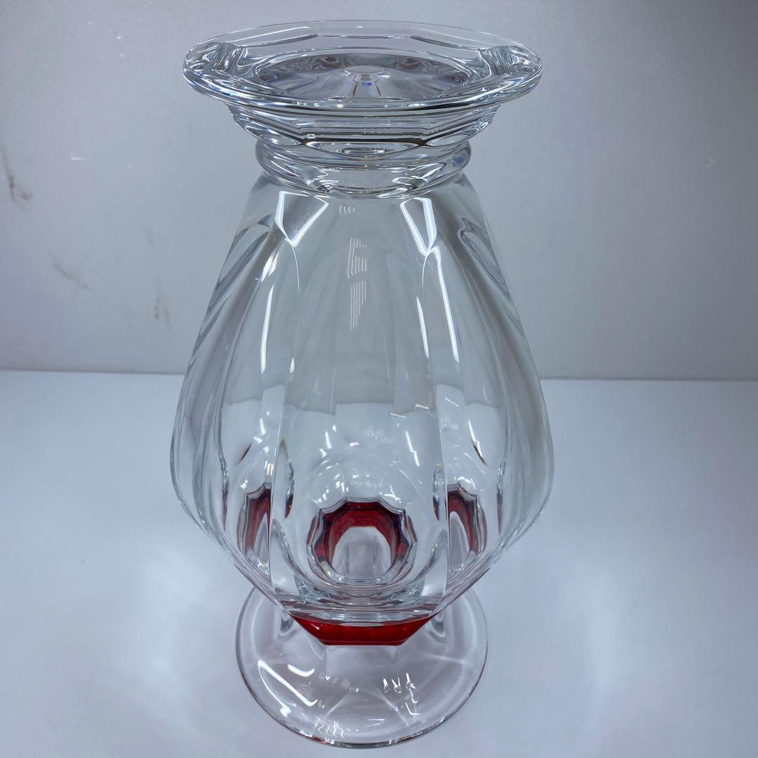 バカラ　バラスター　大花瓶　高さ約31㎝　東Y7-0227☆2Fトエコ