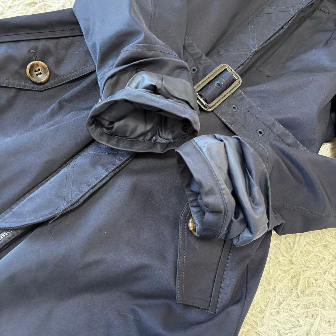 BARNEYS NEWYORK ✨5way撥水モッズコート　ベルテッド　ファー