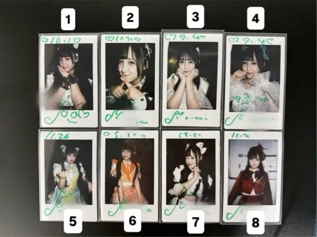 iLiFE! 若葉のあ サインあり コメありチェキ まとめ売り