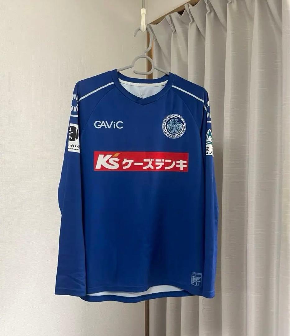 J2優勝❗️水戸ホーリーホック　練習着　非売品　サッカー　限定　ブルー　長袖