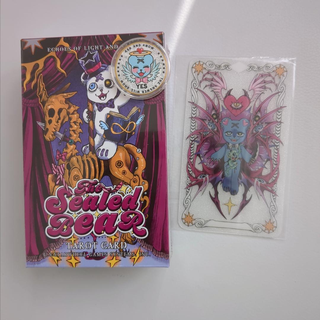 【正規品タロットカード】レア✨クラウドファンディング完売✨封印されたクマタロット