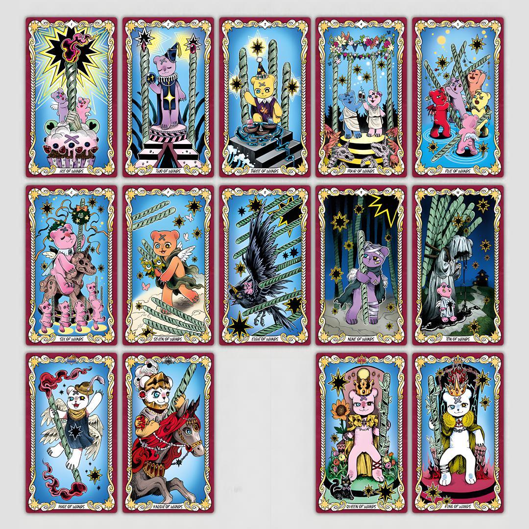 【正規品タロットカード】レア✨クラウドファンディング完売✨封印されたクマタロット