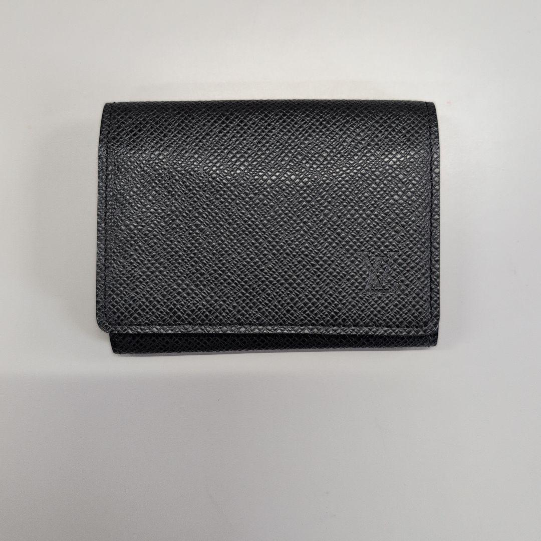 LOUIS VUITTON ブラック　タイガ名刺入れ