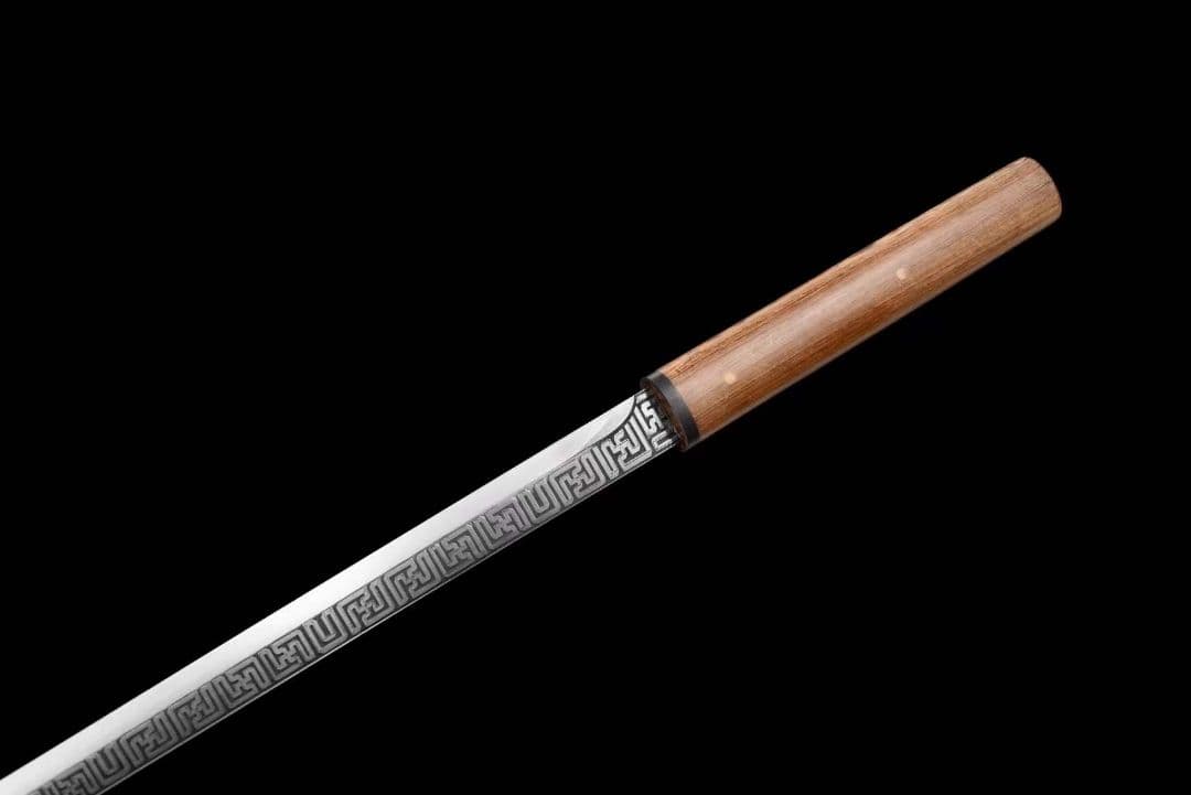 花梨木一体唐刀無天 古兵器 武具　刀装具　日本刀　模造刀 居合刀