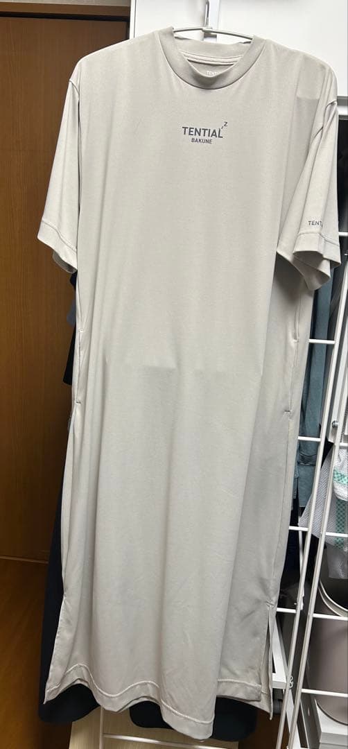 BAKUNE Dry Women's チュニック グレージュ（Lサイズ）