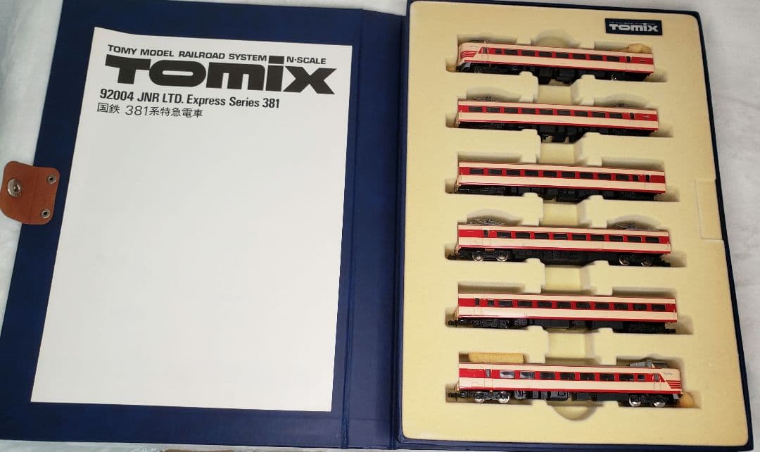 TOMIX 国鉄　381系　特急　しなの　Nゲージ 鉄道模型 03