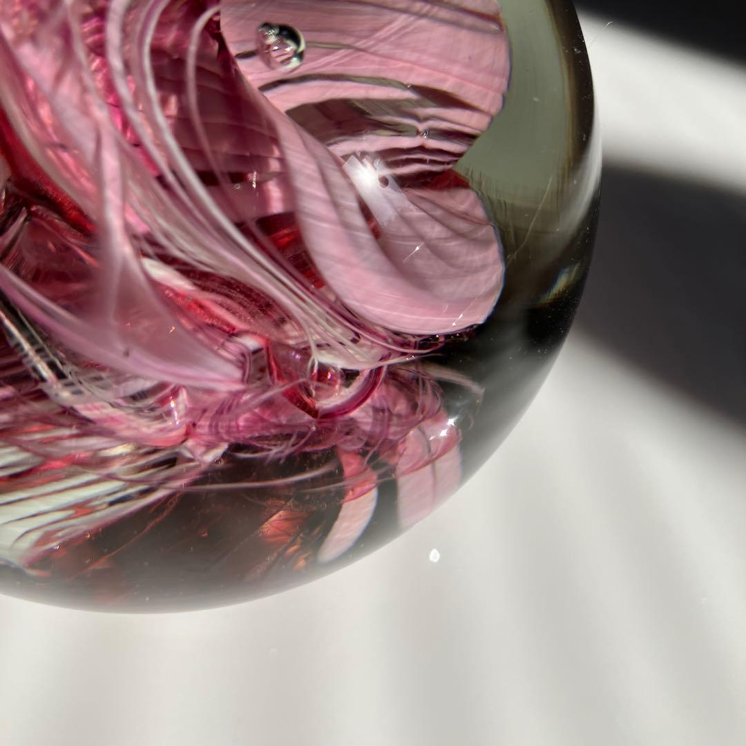 レア　イタリア製　作家　ヴィンテージ ヴェネツィアングラス　ペーパーウエイト