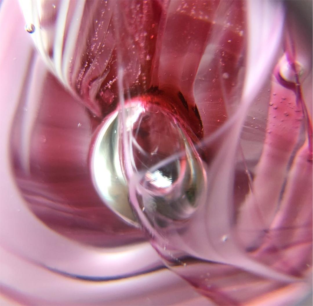 レア　イタリア製　作家　ヴィンテージ ヴェネツィアングラス　ペーパーウエイト